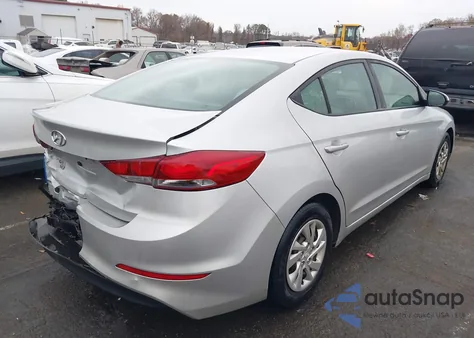 2018 Hyundai Elantra Se z USA, uszkodzony, nr VIN 5NPD74LF5JH288235